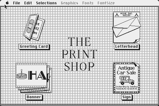 Screenshot for The Print Shop v1.2